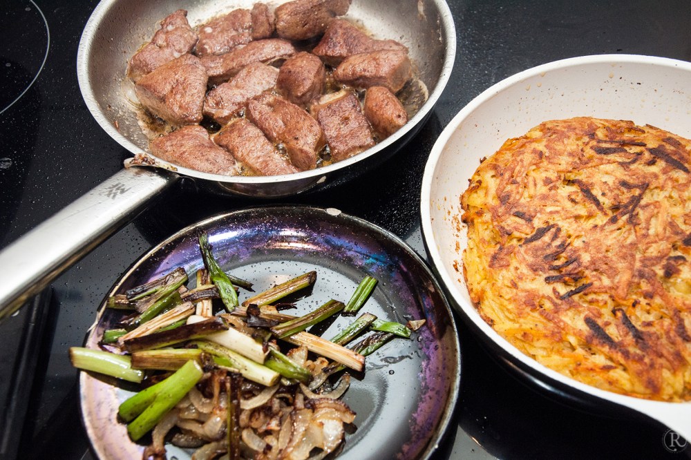 Kalbsleber mit Roesti