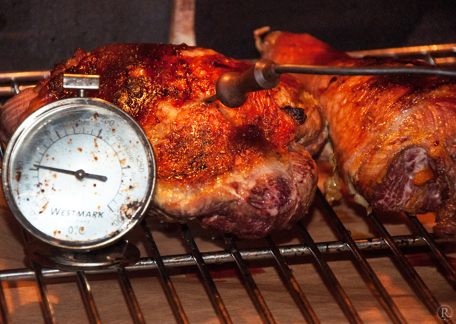 Putenkeule slow cooking